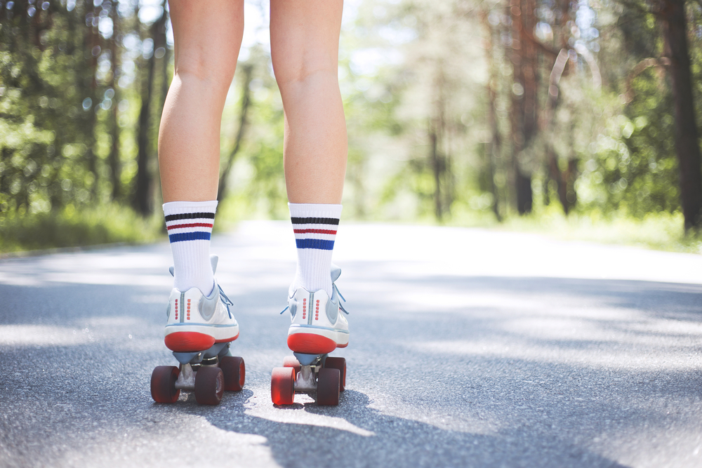 stock photo retro roller