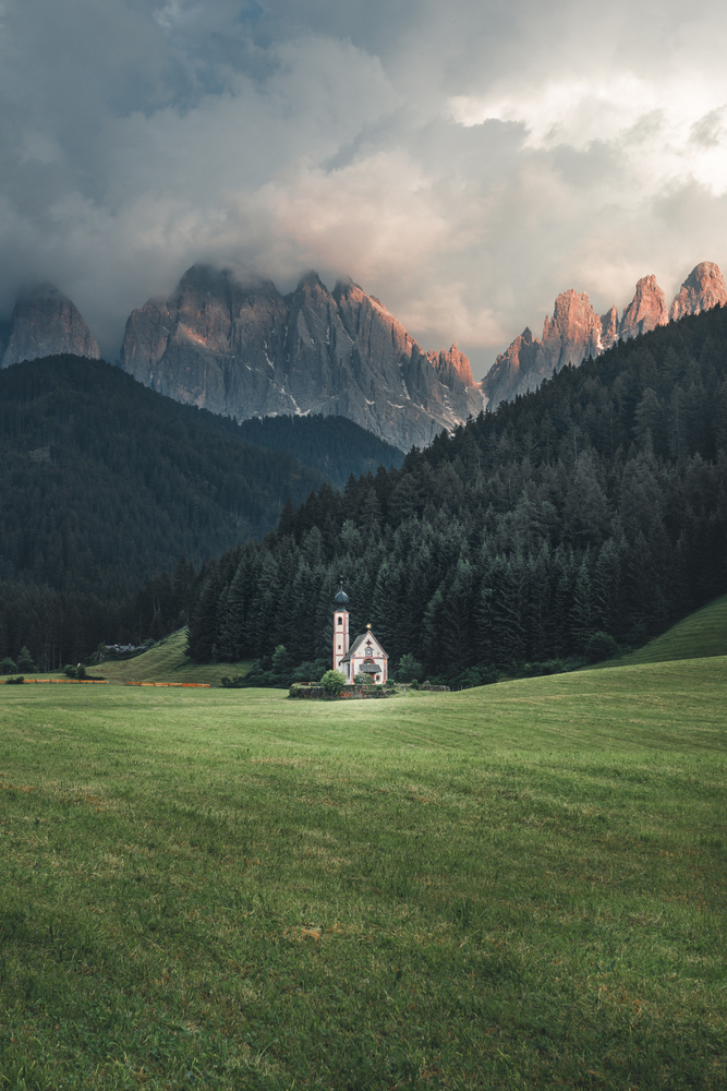 stock photo view mountains