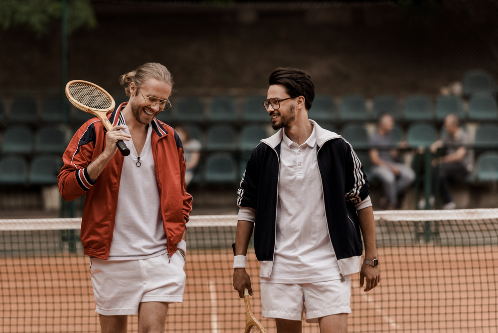 stock photo sport Tennis friends game