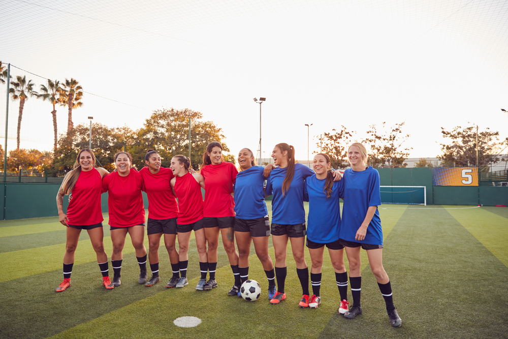 stock photo sport Football Soccer women