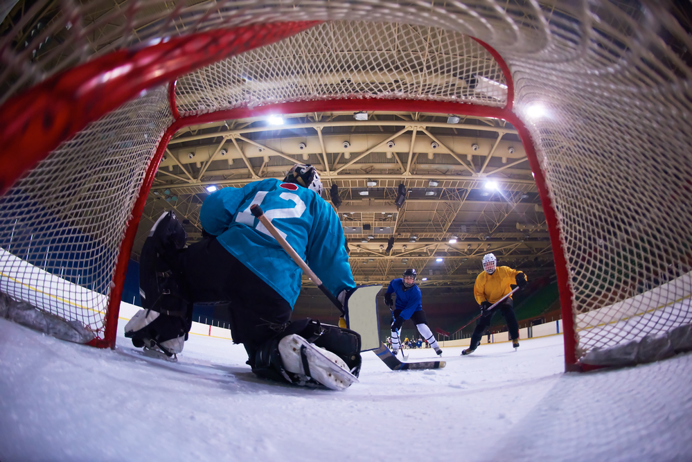 stock photo sport Hockey ice team