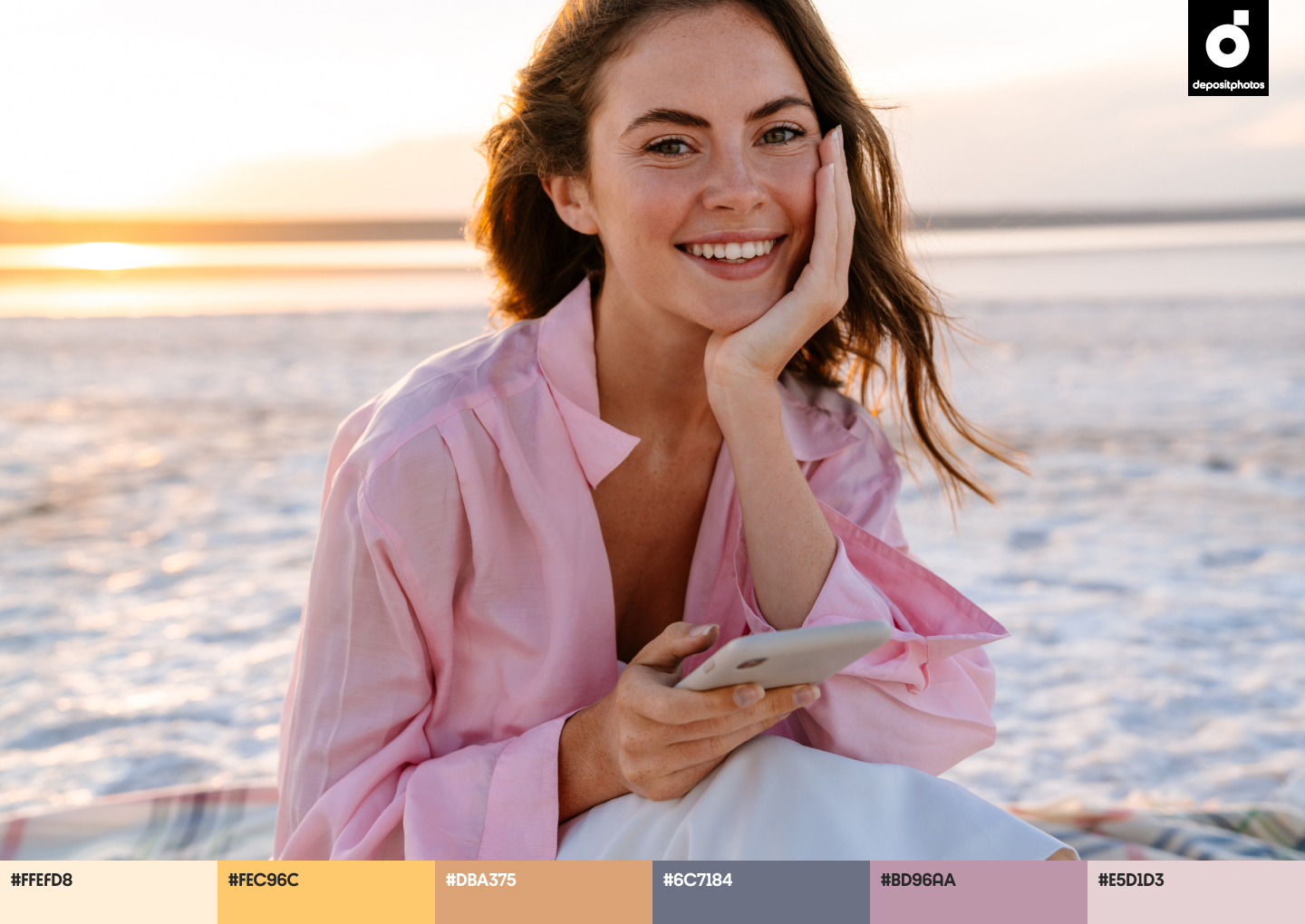 authentic summer color palettes 