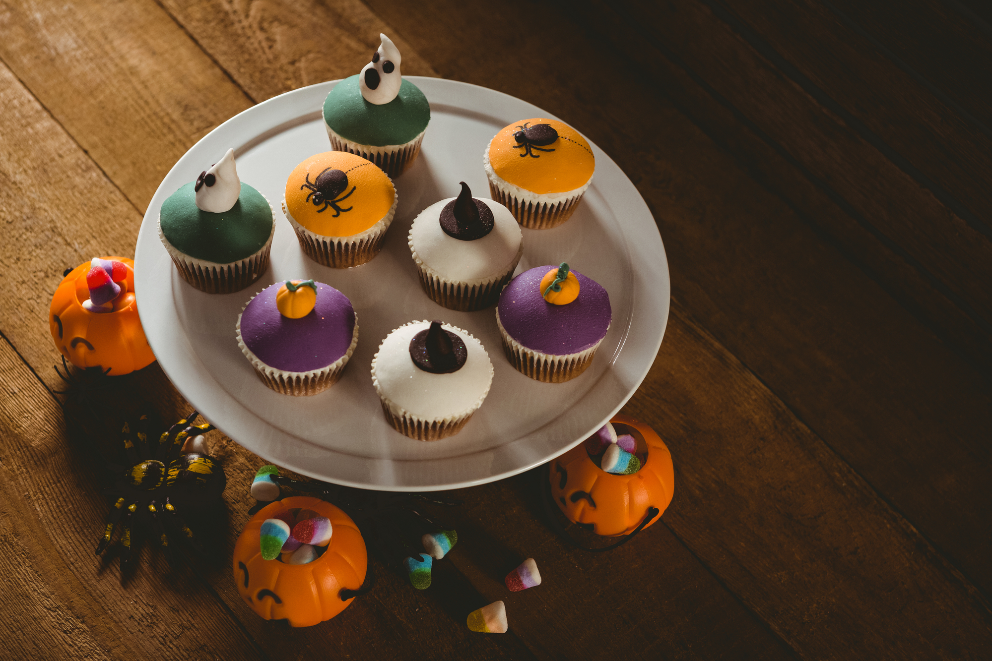 Halloween muffins