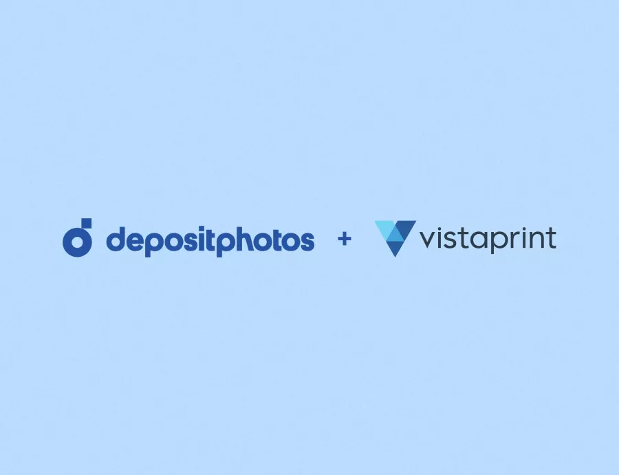 Grandes Novidades! A Depositphotos agora faz parte da empresa global de design VistaPrint!