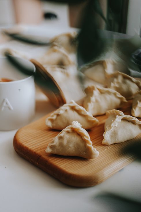 Homemade dumplings