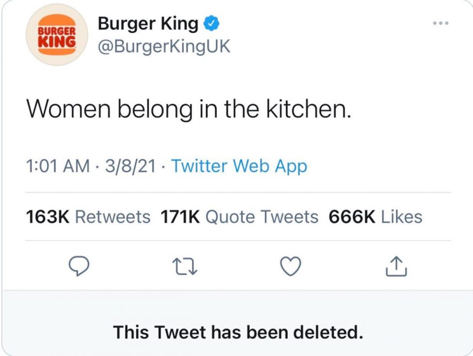 Burger King Twitter