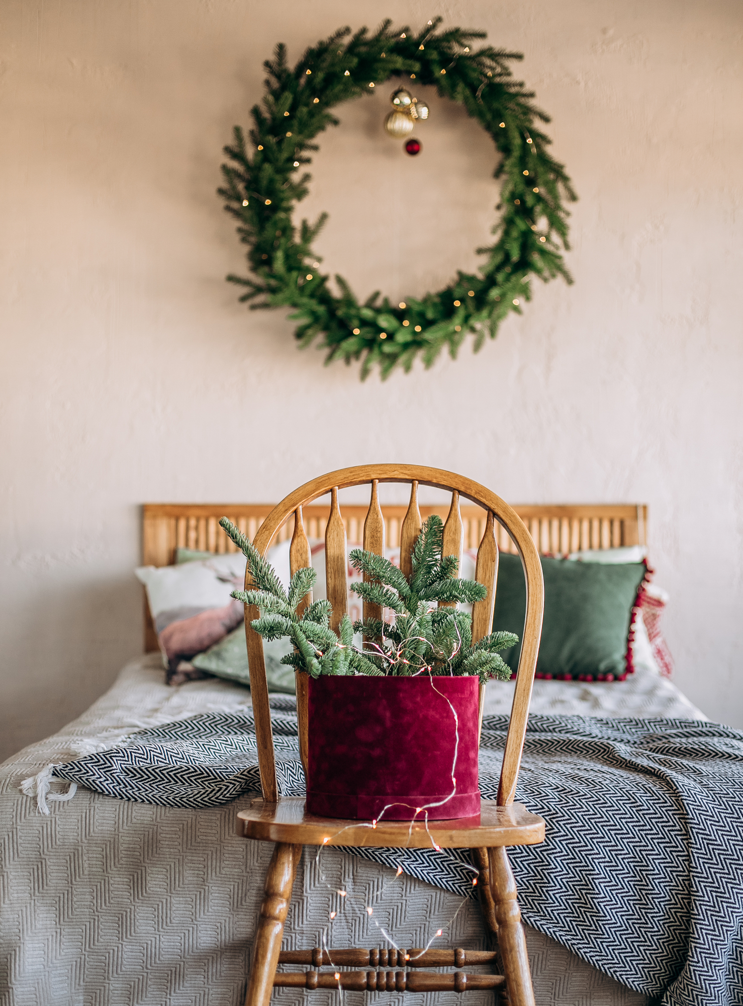 Decorações de Natal minimalistas