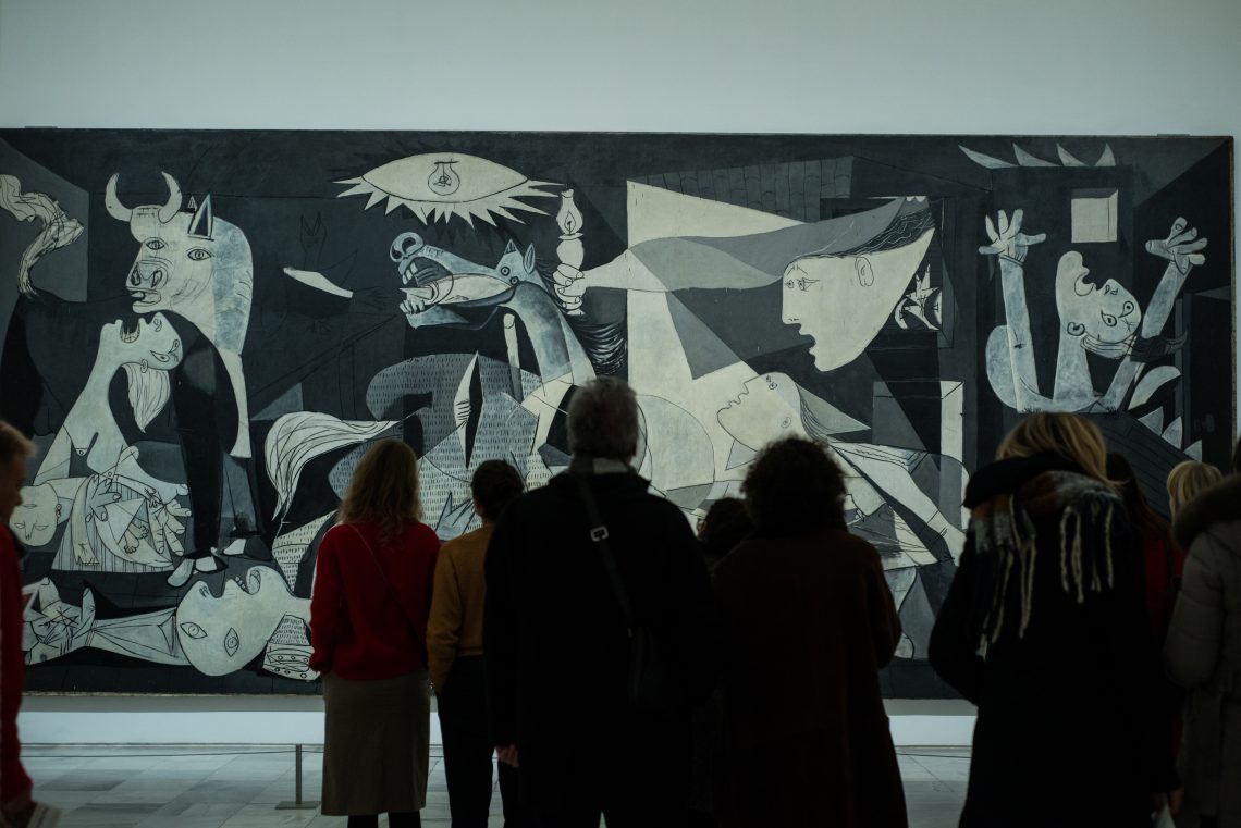 stock photo Guernica Pablo Picasso