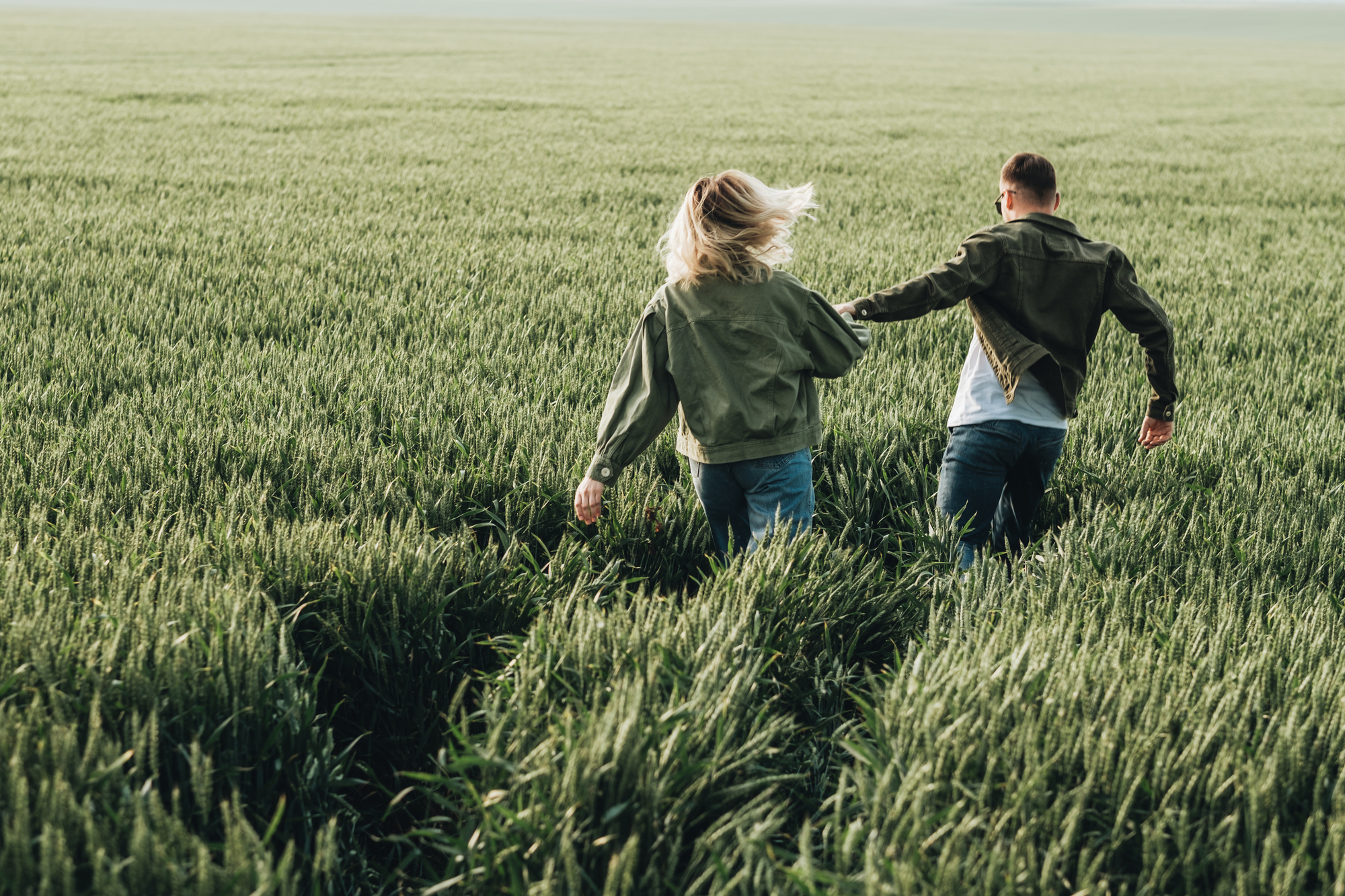 Man and Woman Dressed Alike - portrait photography ideas