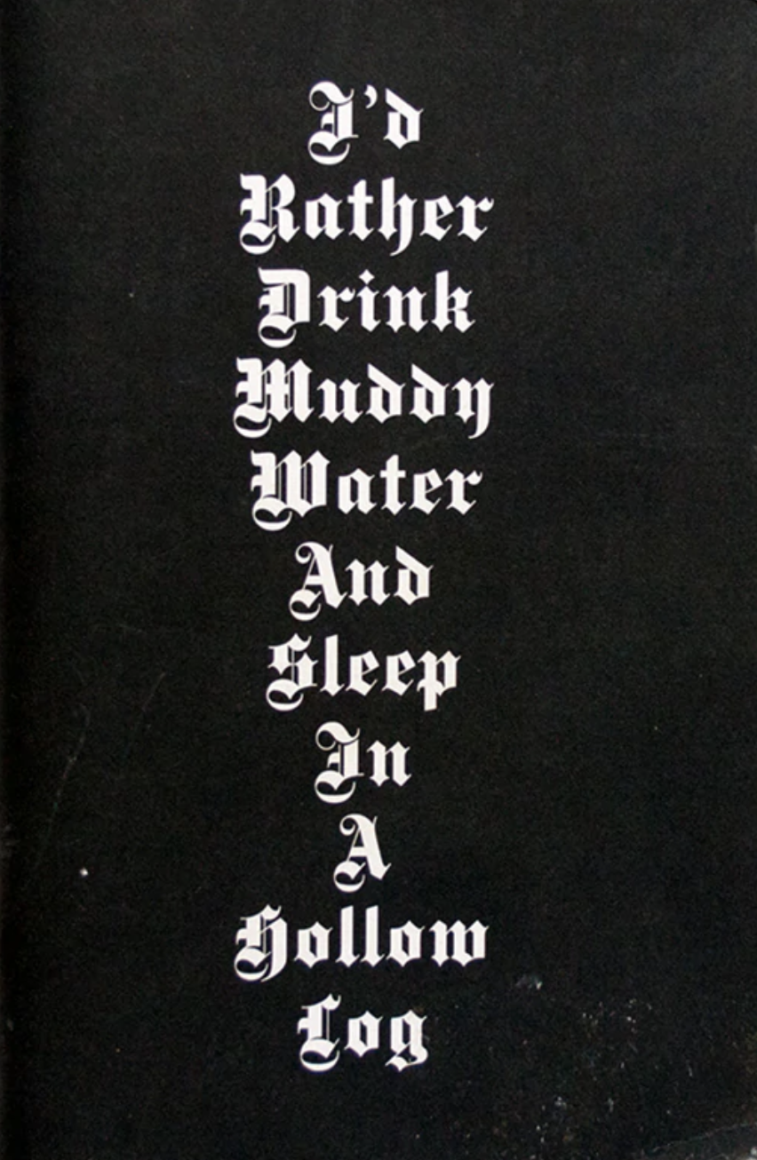 How to Make a Photography Zine and Why You Need It in 2022_Flaneurism_id rather drink muddy water and sleep in a hollow log by dash snow