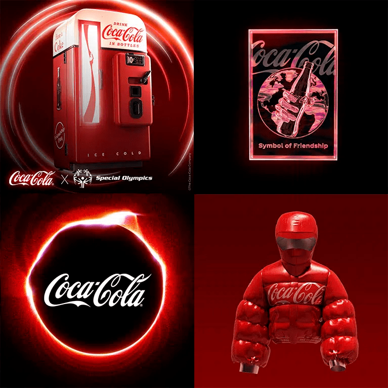 Скріншот Coca-Cola NFT-аукціон