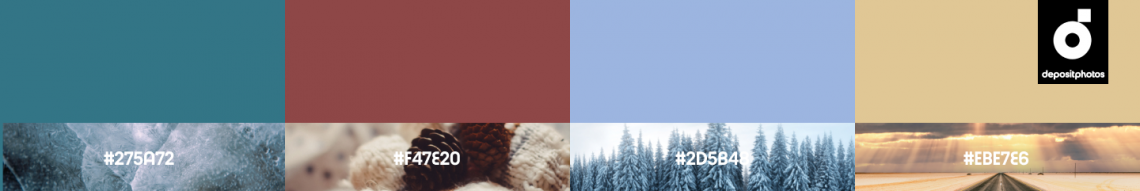 Winter Color Trends 2022-2023: Inspiring Palettes, Curated Collections & Ready-To-Use Mockups