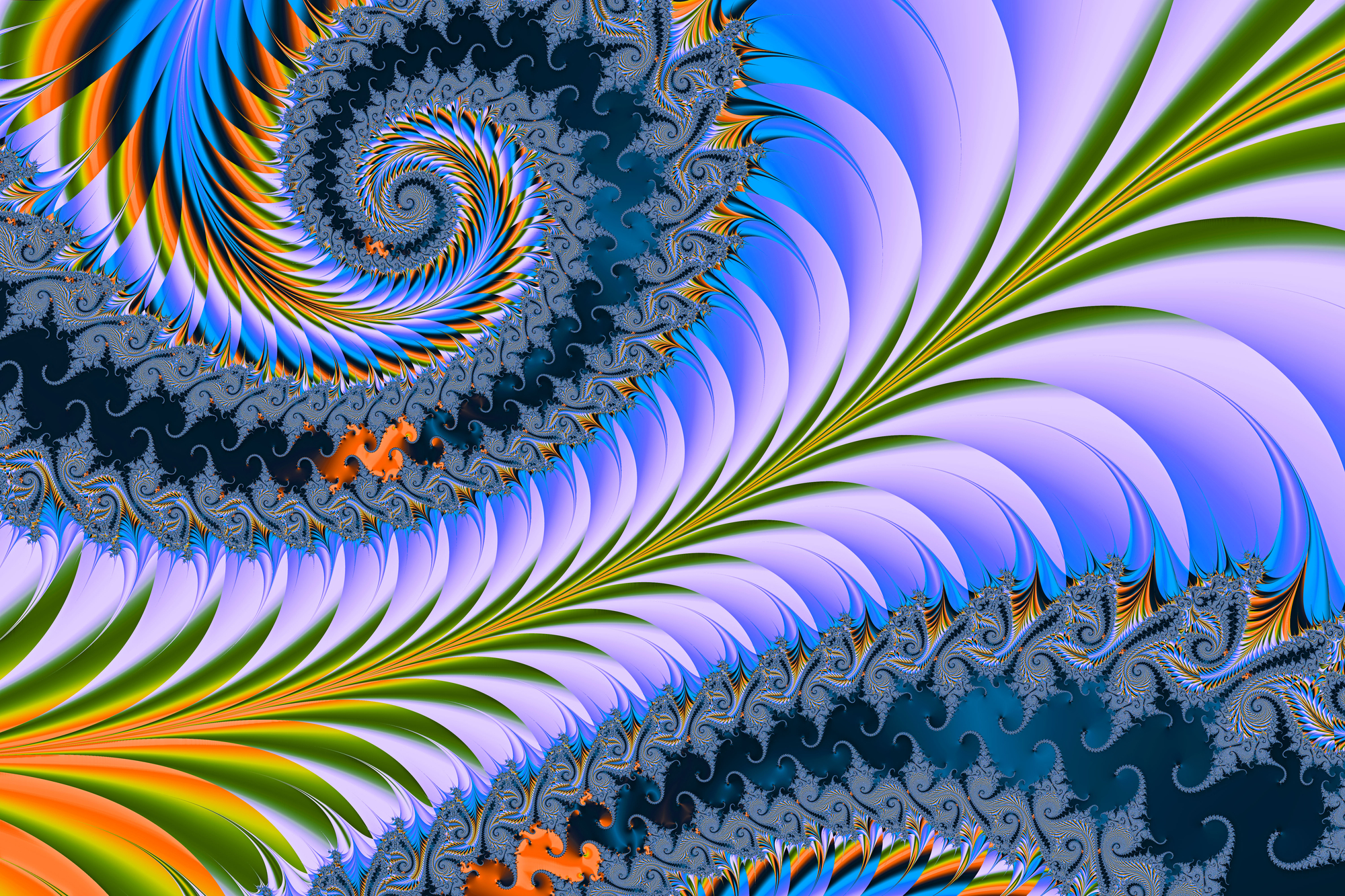 Fractals are infinitely complex patterns that are self-similar a