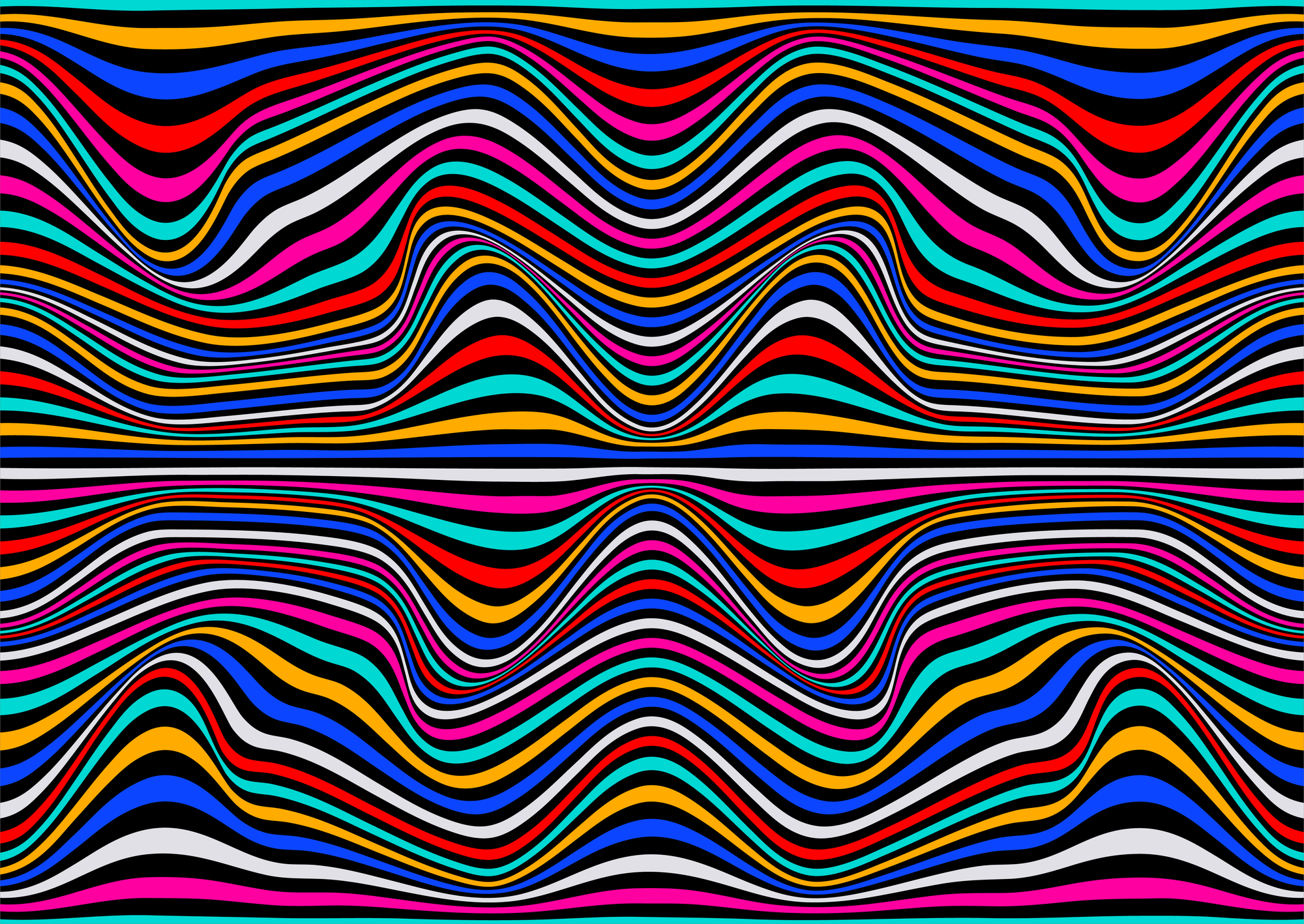 Color striped waves-33