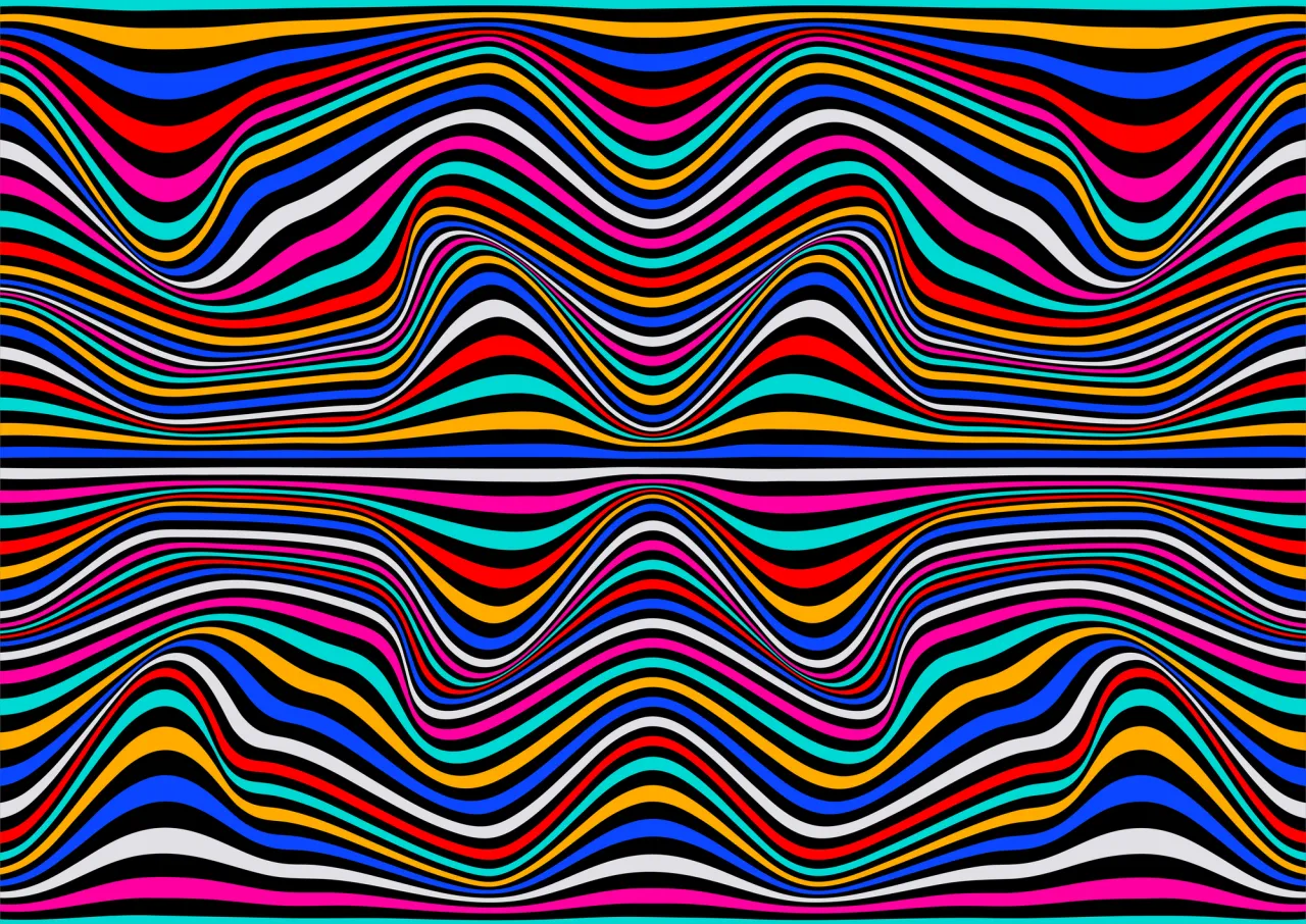 Color striped waves-33