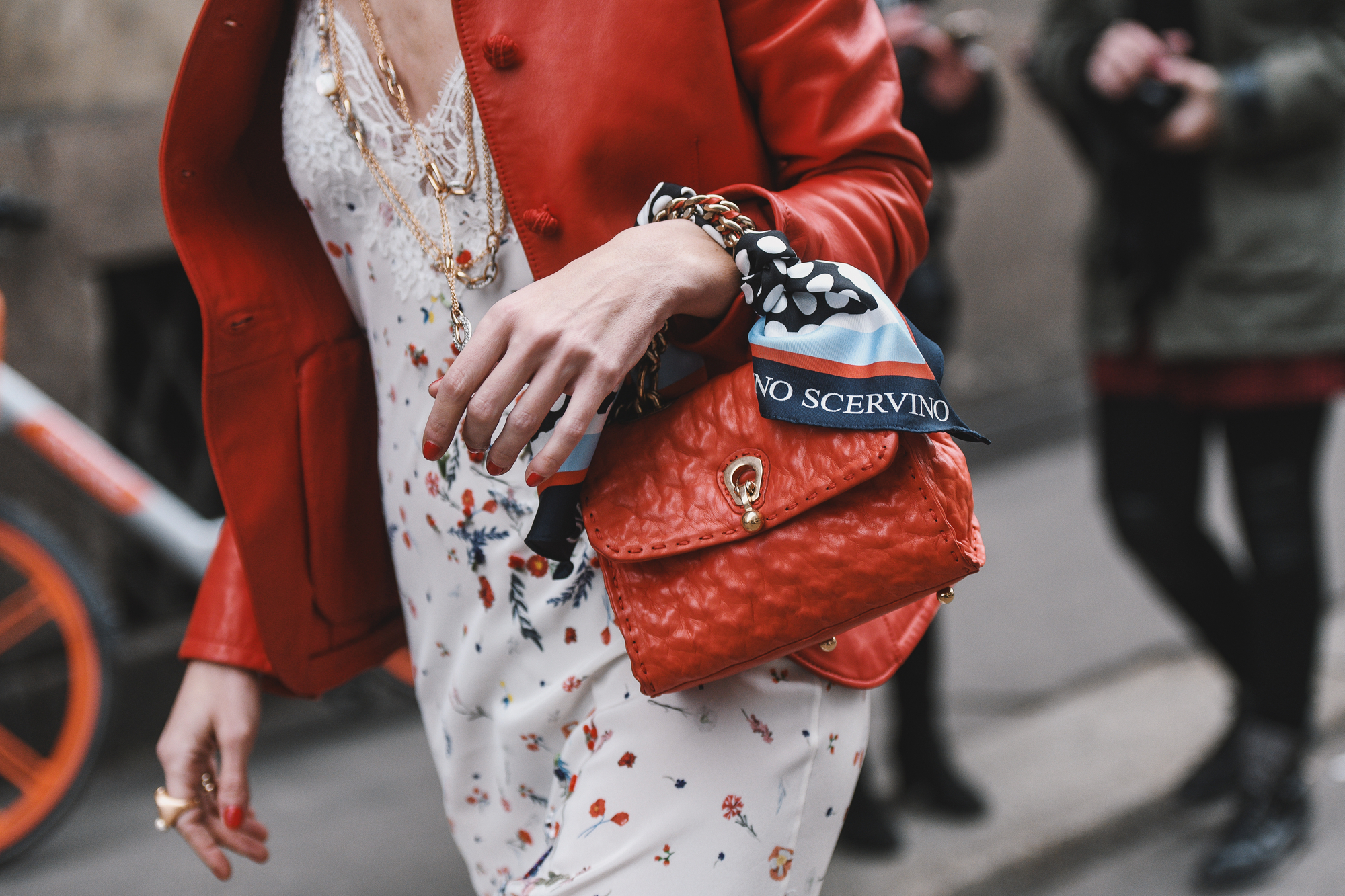 Street Style, Fall Winter 2019, Milan Fashion Week, Italy – 23 Feb 2019