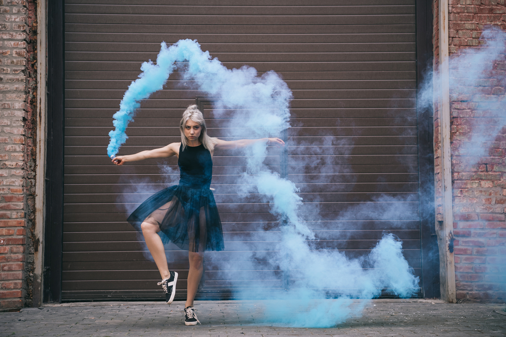 Smoke Bomb Photography Ideas