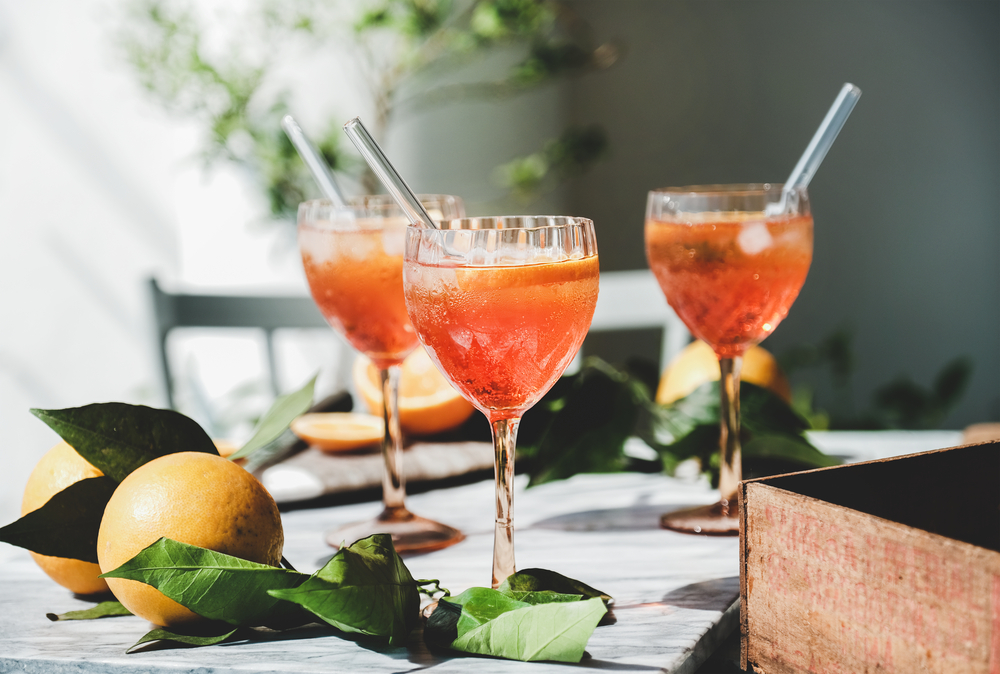 Фото коктейль Aperol spritz