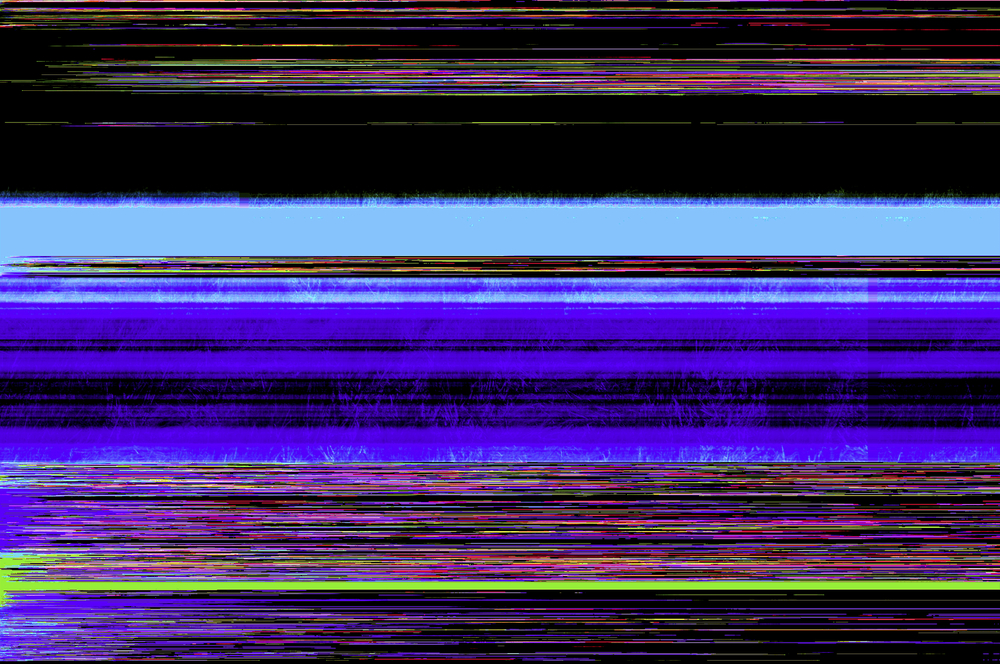 Colorful glitch art background