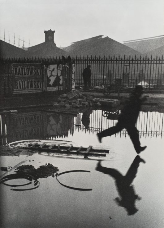 Behind the Gare Saint Lazare by Henri Cartier Bresson