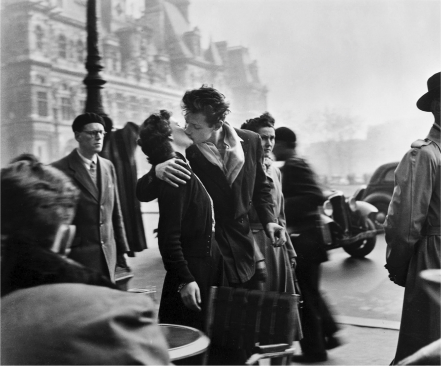 The Kiss by Robert Doisneau