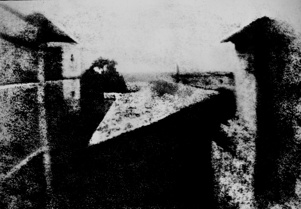 View from the Window at Le Gras by Joseph Nicéphore Niépce