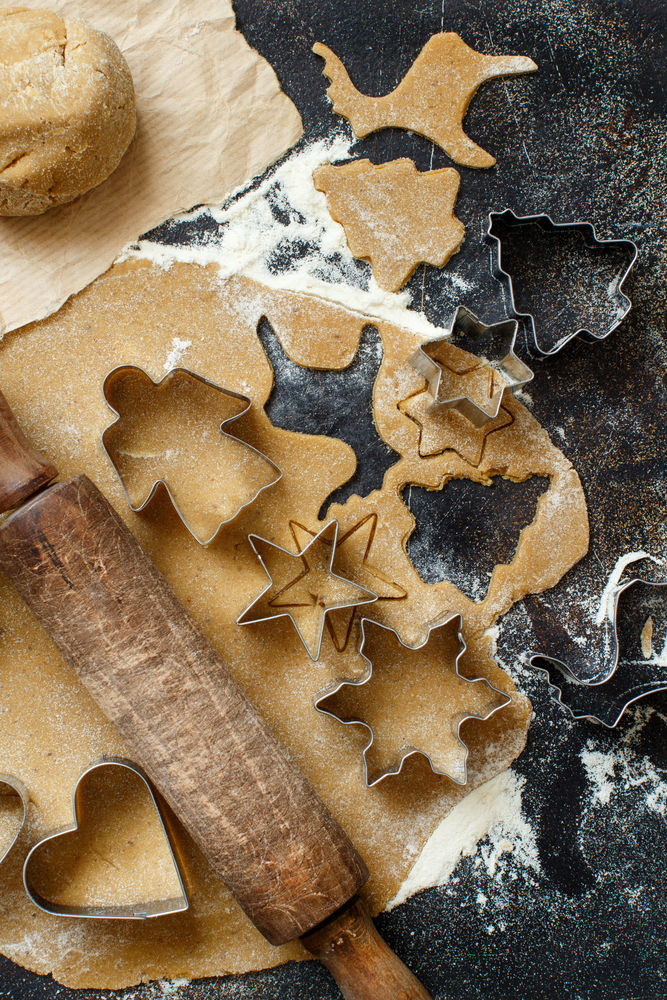 Cooking Christmas cookies