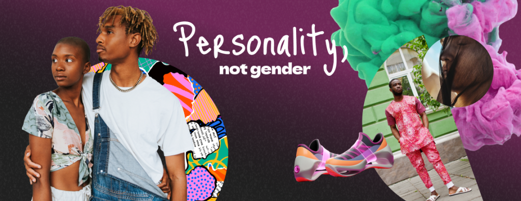 Personality, not gender graphic design trend