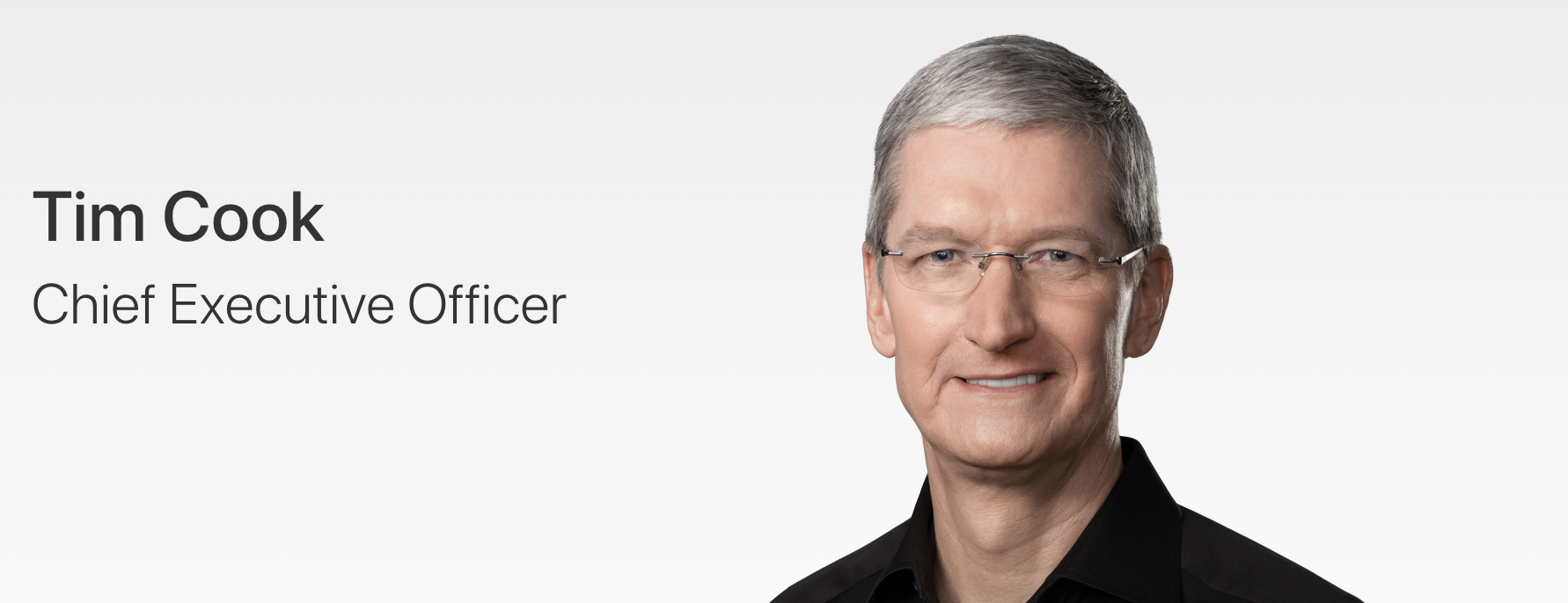 How to write a professional bio with examples and templates - Tim Cook