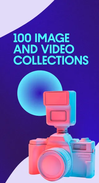 100 image and video collections