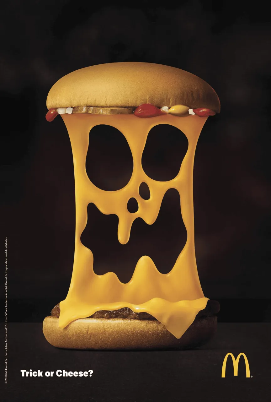 McDonald's Trick or Cheese Halloween campaign