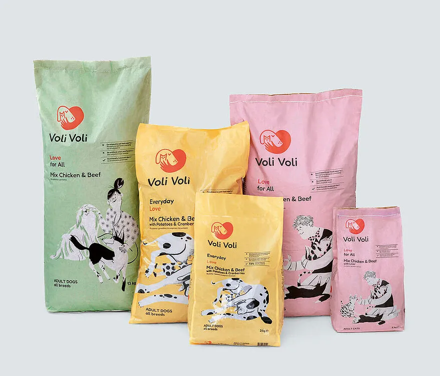 Packaging Design Ideas Voli Voli Pet Food