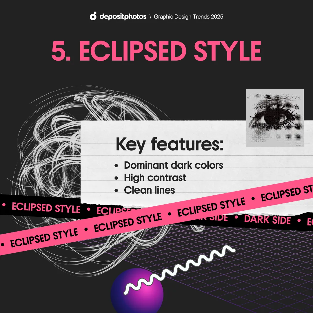 Graphic Design Trends 2025 [Infographic] Eclipsed Style