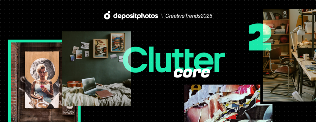 Cluttercore Creative Trend