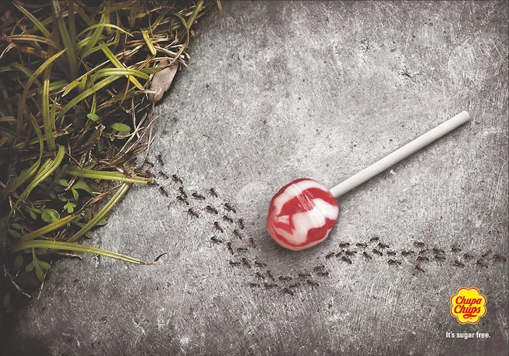 Chupa Chups Its Sugar Free Print Ad