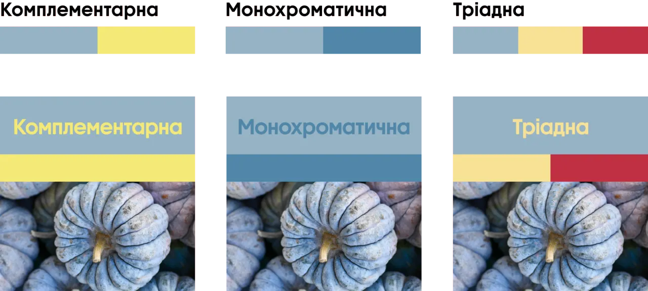 Осінні трендові кольори 2025 Блакитна імла 