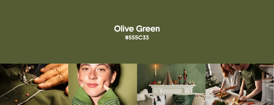 Winter Color Trends 2026 Olive Green