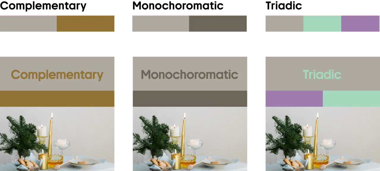 Winter Color Trends 2026 Greige color mix