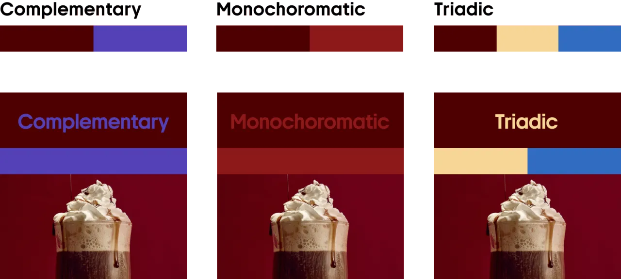 Winter Color Trends 2026 Wild Cherry color mix