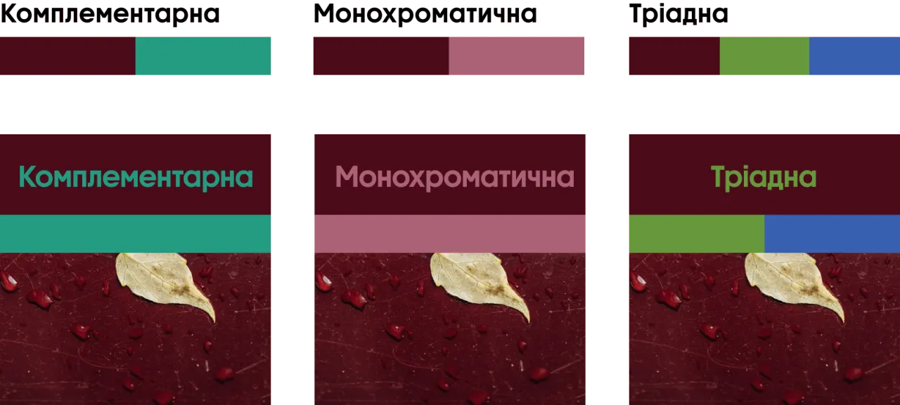 Осінні трендові кольори 2026 - Глінтвейн палітра